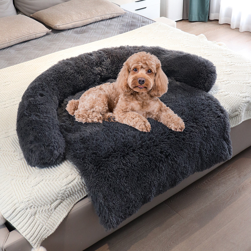Tapis amovible pour chien, canapé, lit pour chien, couverture douce, coussin lavable pour la maison, tapis chaud pour lit de chat, protection de sol de voiture