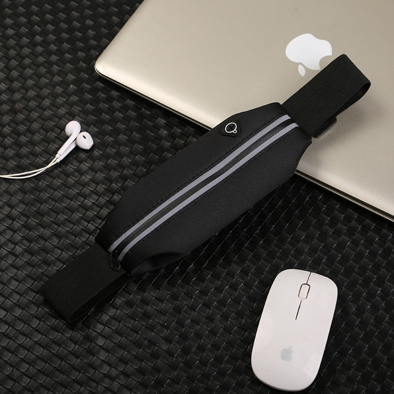 Cinturones invisibles para correr para hombres y mujeres, equipo de Fitness, bolso pequeño impermeable fino