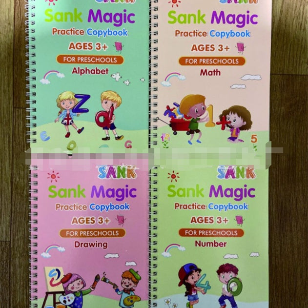 Version anglaise complète des autocollants de calligraphie