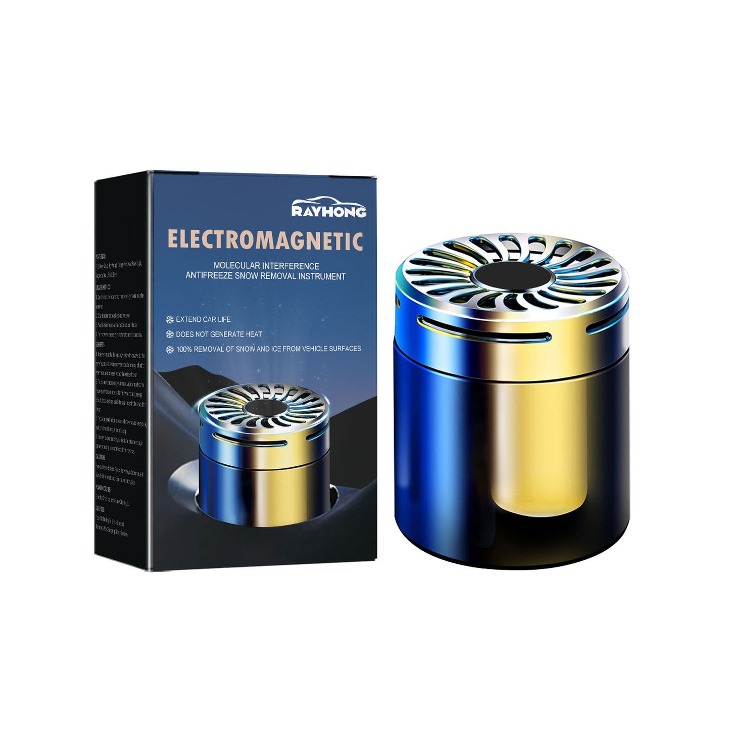 Instrument de dégivrage moléculaire à micro-ondes pour voiture, accessoires d'intérieur de voiture, aromathérapie, déneigement, outils antigel