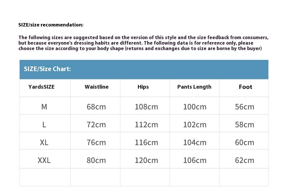 Fashion Straight Casual Trousers For Men