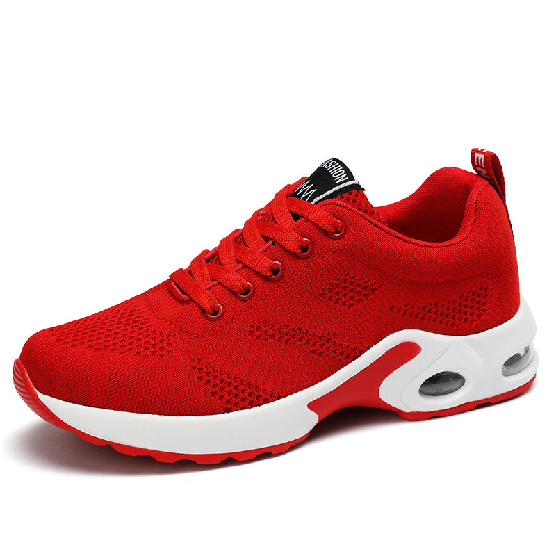 Chaussures de sport en maille pour étudiants, course à pied, pour femmes