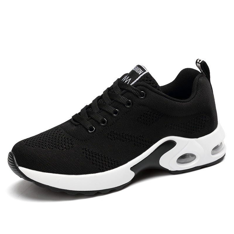 Chaussures de sport en maille pour étudiants, course à pied, pour femmes