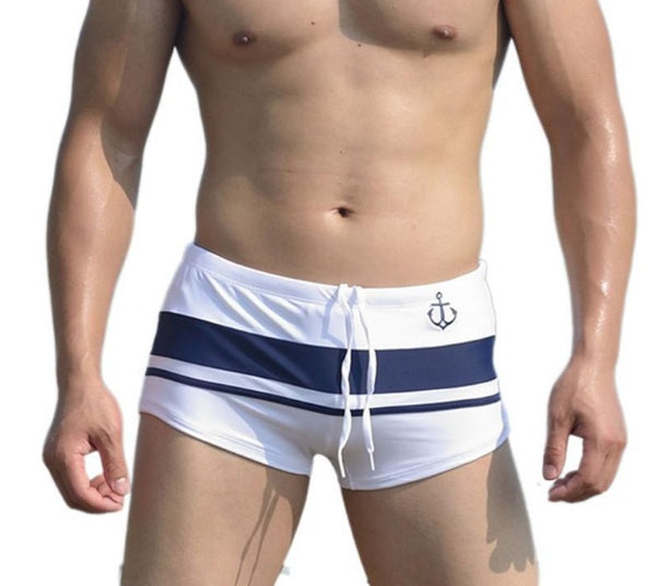 Shorts de baño con cordón de ancla 