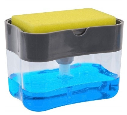 Dispensador de jabón multifunción, esponja Caddy, dispensador inodoro no tóxico, estante de cocina, caja de almacenamiento de jabón para lavado de baño creativo