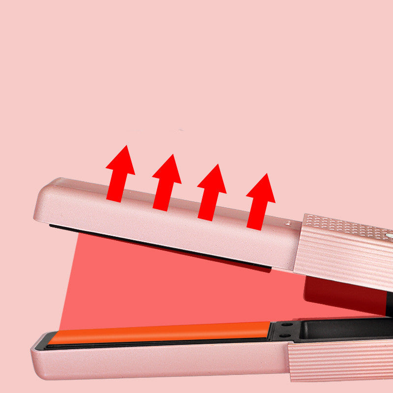 Peine portátil para alisar el cabello, férula para rizar el cabello