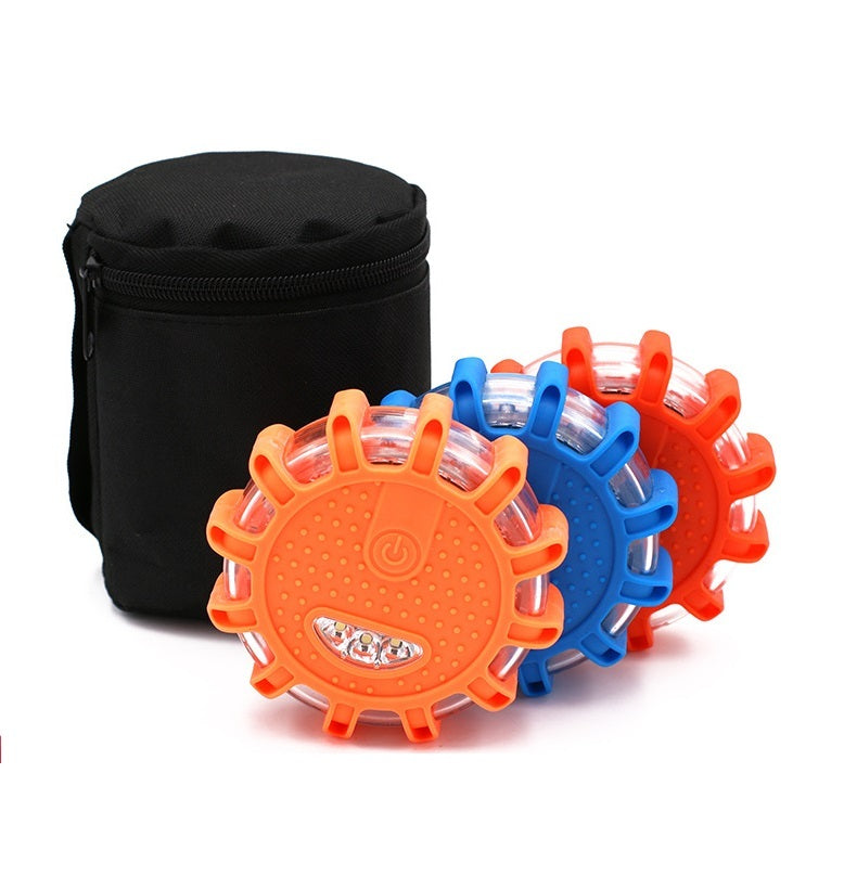 Luces de advertencia de tráfico LED Auto suministra fuerte adsorción magnética intermitente luces de emergencia largas y brillantes fabricantes al por mayor