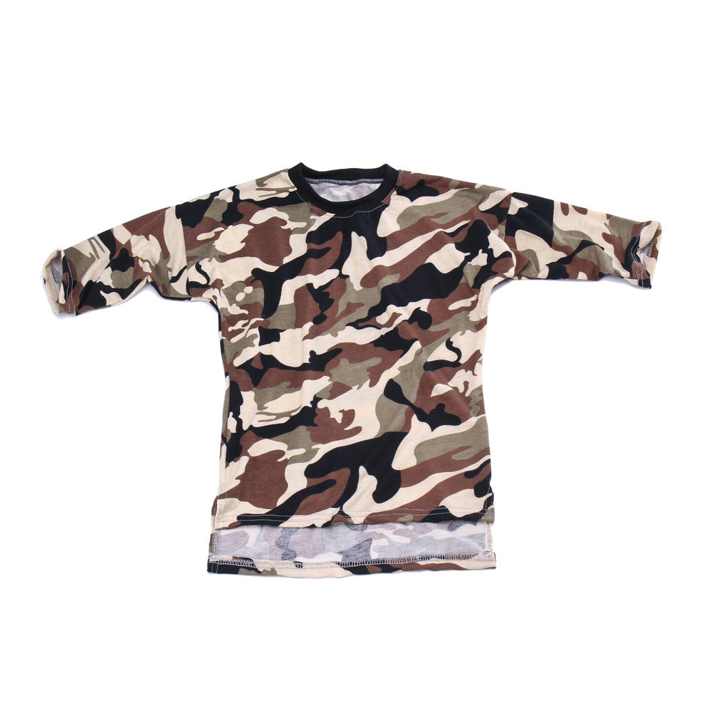 Vêtements camouflage fille