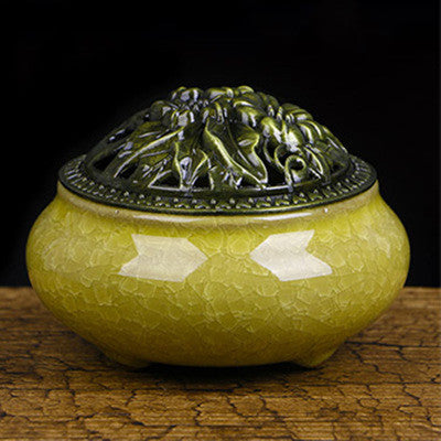 Brûleur d'encens paquet rétro