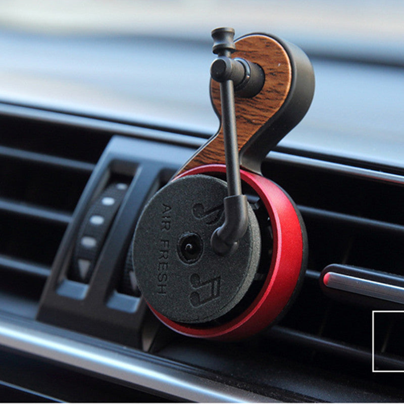 Aromatherapy air outlet ornaments for record players