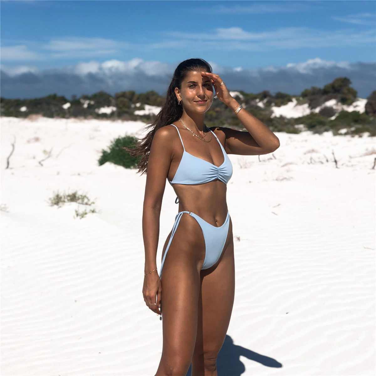 Traje de baño de personalidad de moda para mujer Bikini para mujer