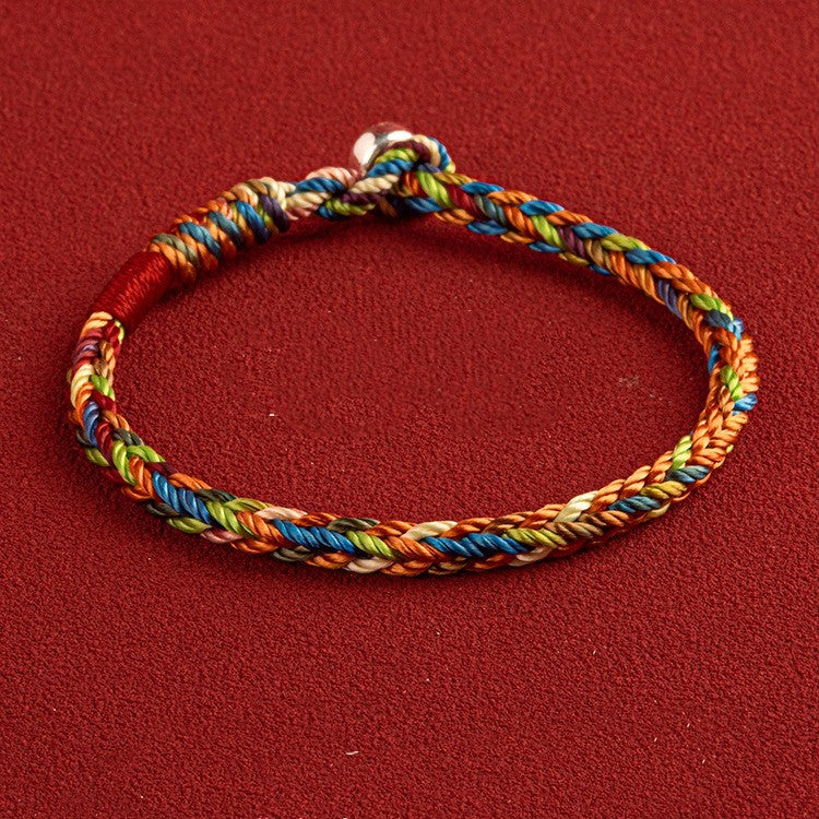 Bracelet coloré du festival des bateaux-dragons en corde porte-bonheur