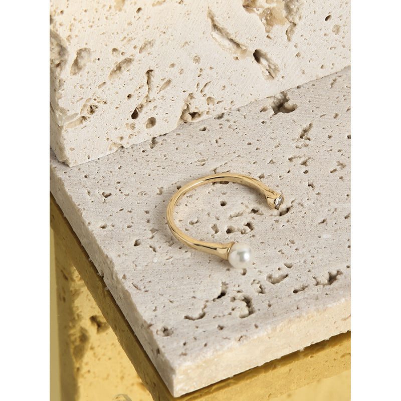Zircon Guan S925 Sterling SilverFemale Ring