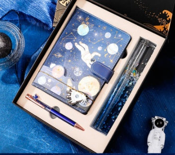 Página Para Colorear Galaxy Dream Cuaderno Lindo Astronauta De Dibujos Animados
