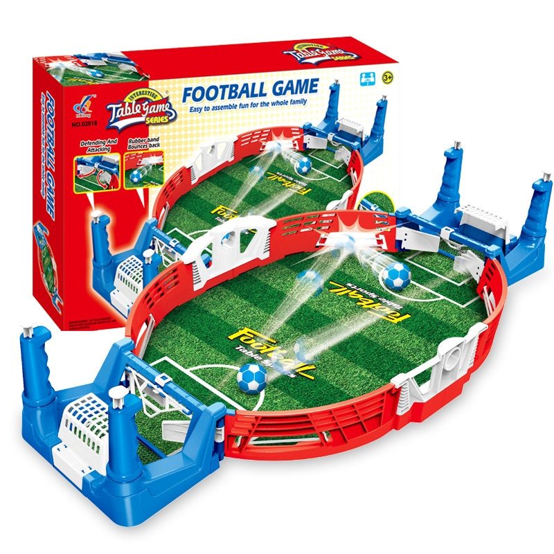 Mini Kit de jeu de Match de plateau de Football, jouets de Football de Table pour enfants, Sport éducatif, jeux de Table portables en plein air, jouets de balle