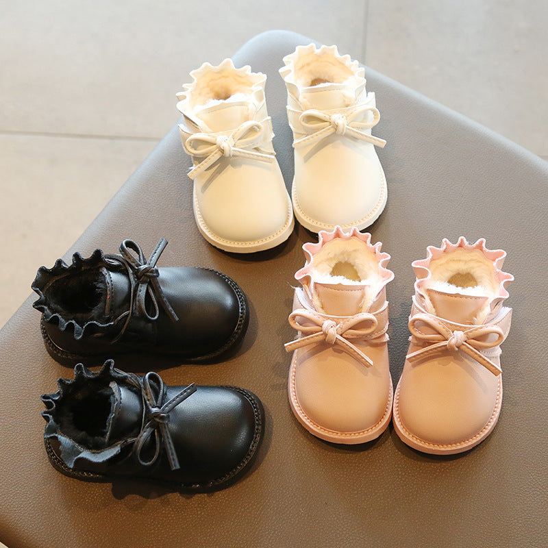Chaussures de princesse pour filles, chaussures à semelle souple pour tout-petits