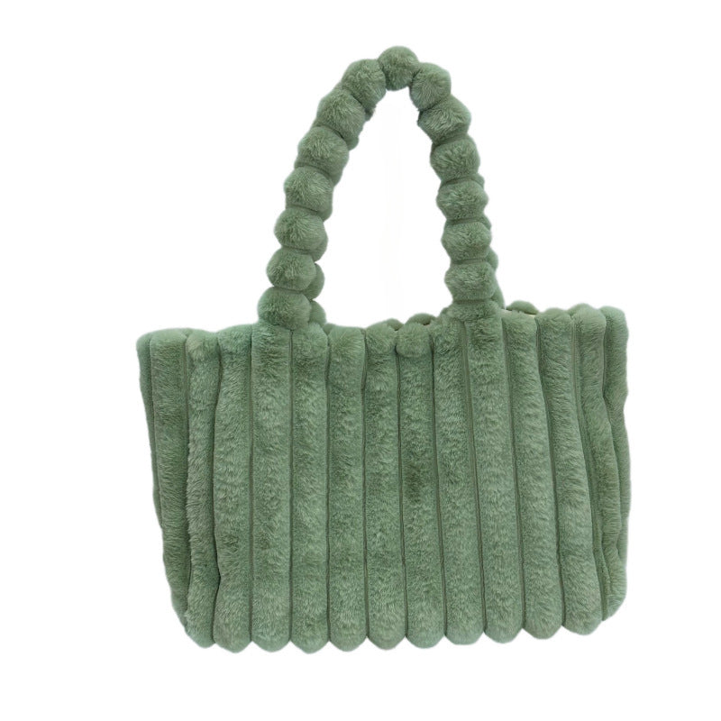 Women's Fashion All-matching Fur Bag