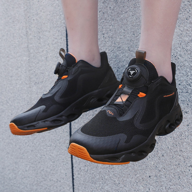 Zapatillas de deporte para correr con absorción de impactos y parte inferior suave, ligeras, informales, a la moda para hombre