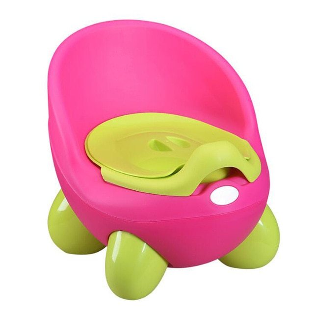 Dessin animé bébé tabouret bébé bébé toilette