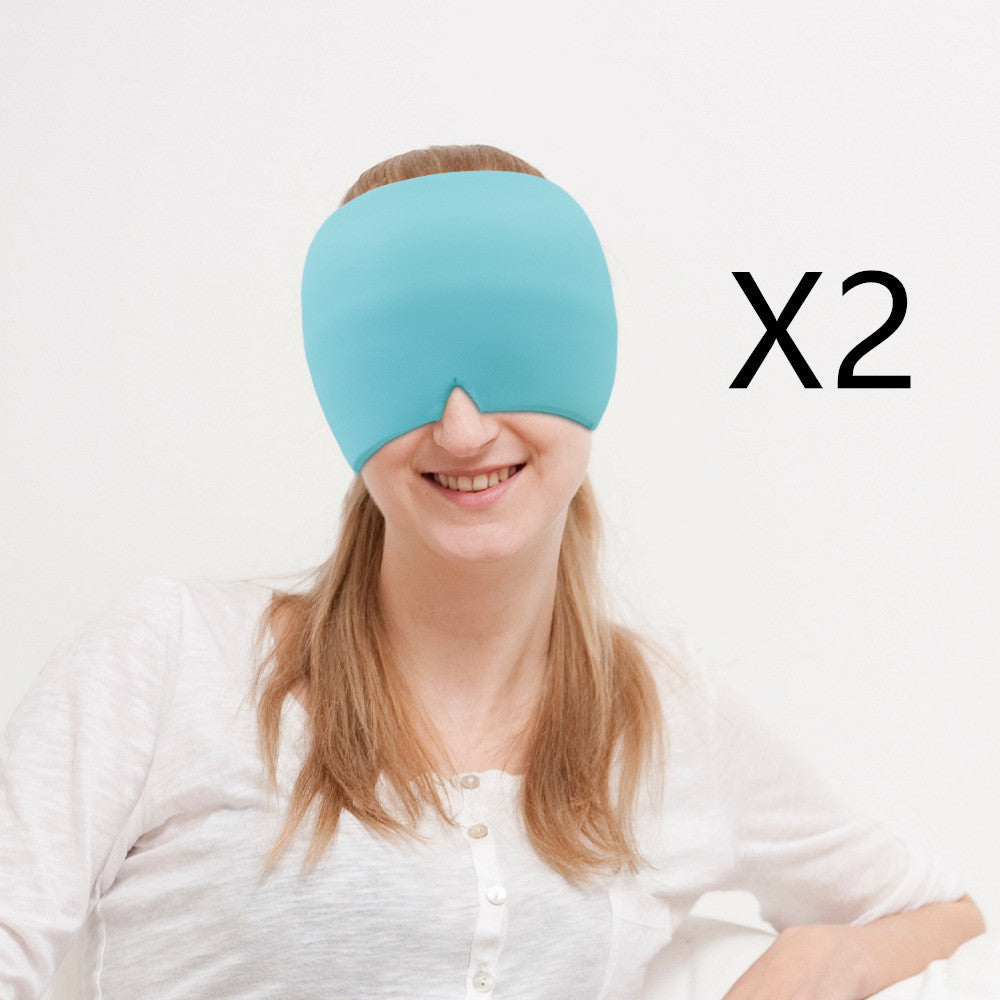 Mascarilla para ojos en gel para aliviar el dolor de cabeza