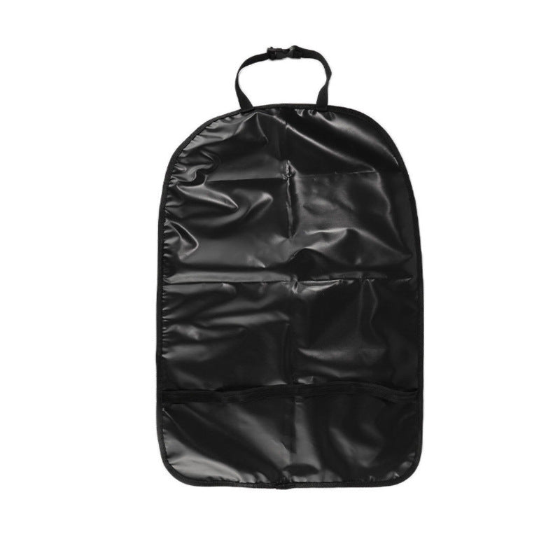 Coussin Anti-coup de pied pour siège de voiture pour enfants, coussin de protection Anti-salissure noir