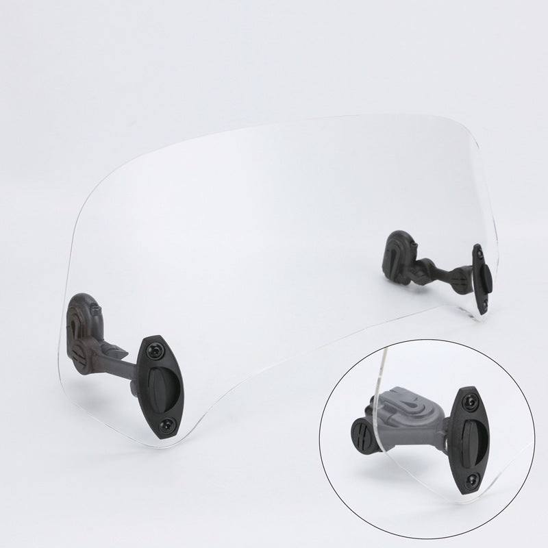 Clip de rehaussement de pare-brise avant de moto