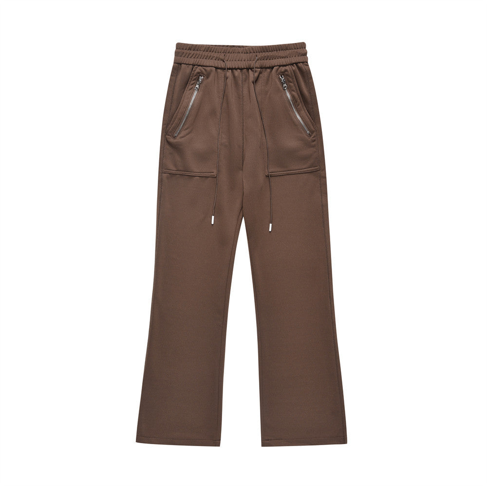 Fashion Slightly Flared Casual Pants Men's