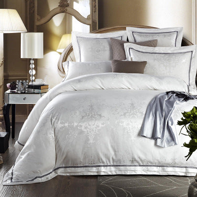 Literie en coton de luxe léger de style européen