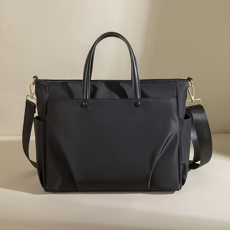 Sac à bandoulière d'affaires pour femmes, sac à main en tissu Oxford imperméable