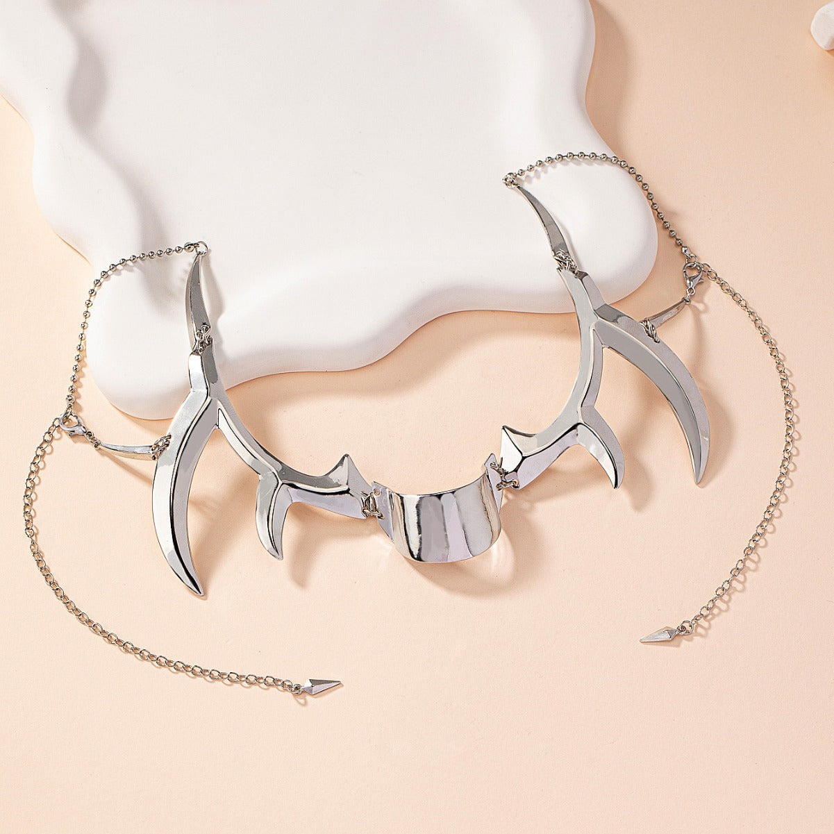 Ensemble de boucles d'oreilles avec anneau à lèvres fluide et décoration de visage