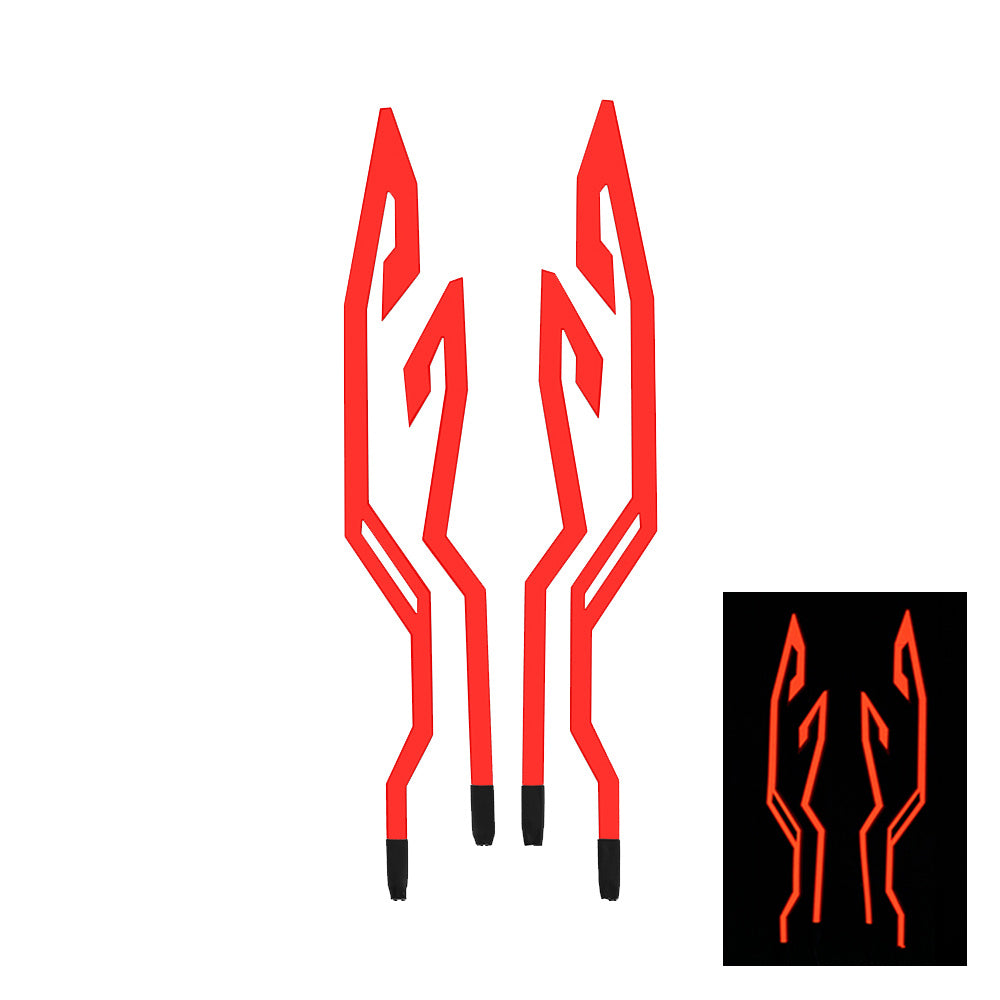 Barra de luz del casco