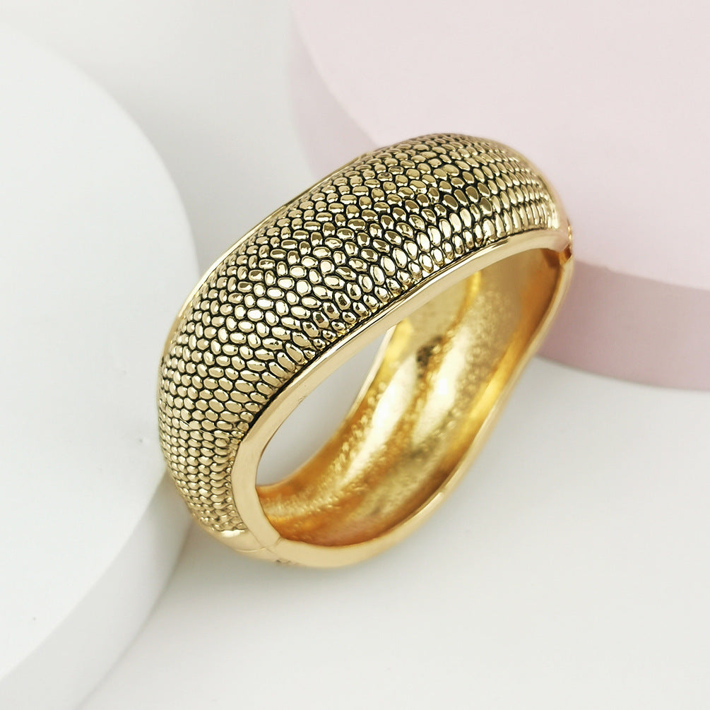 Pulsera personalizada artesanal ennegrecida de estilo retro para niños