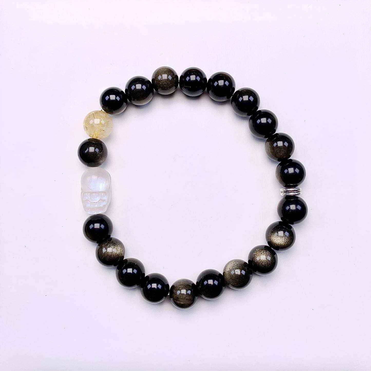Bracelet en cristal de niche de style bricolage naturel