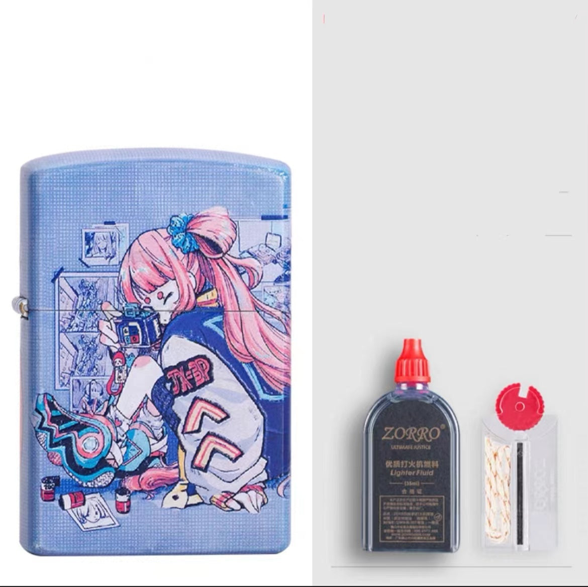 Encendedor de queroseno Muela abrasiva a prueba de viento Elemento secundario Alto nivel de apariencia