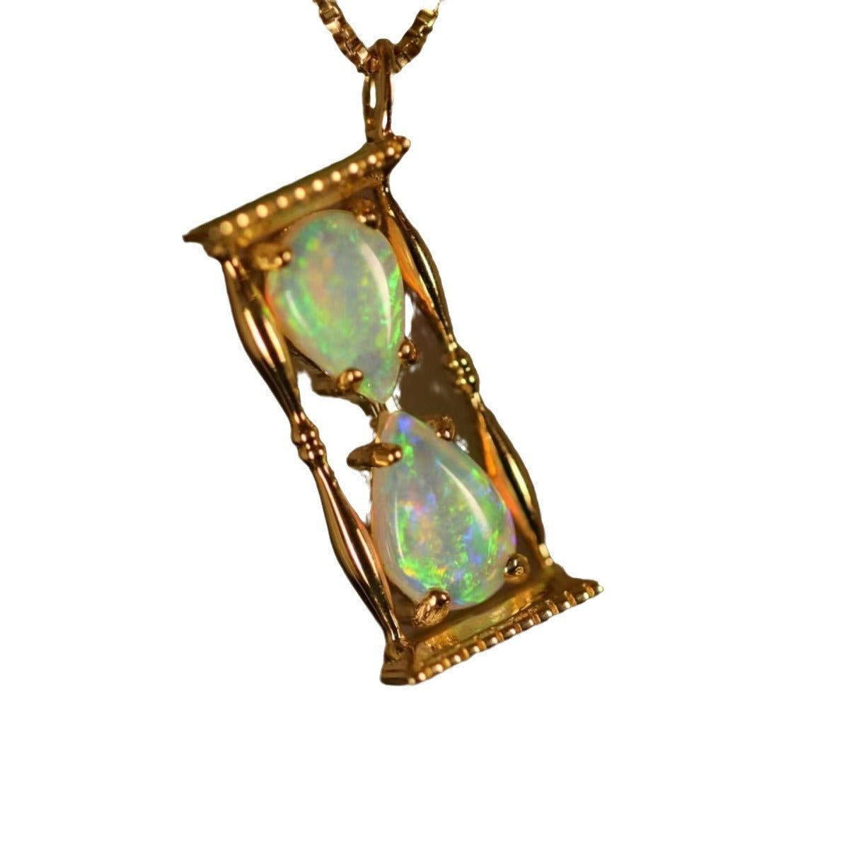 Women's All-match Hourglass Pendant Necklace