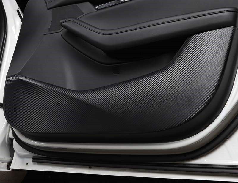 remontage d'un autocollant spécial en film de grain de fibre de carbone