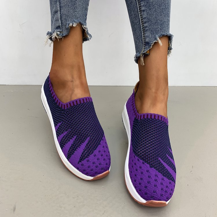 Chaussures respirantes Flyknit Baskets compensées