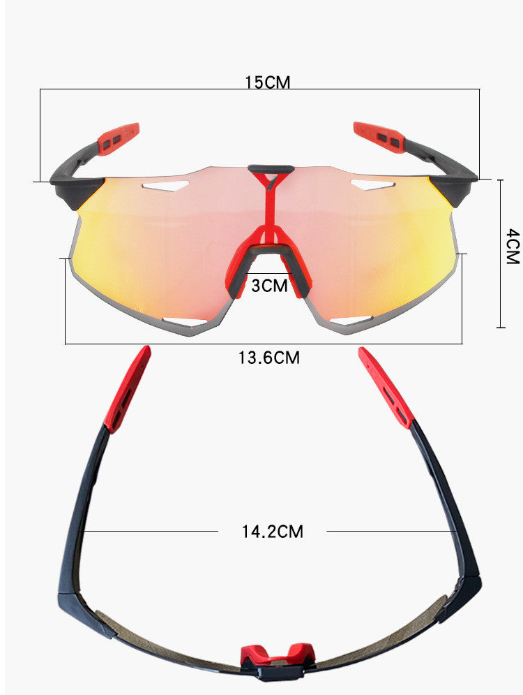 Outdoor sports mountain bike windproof sunglasses
