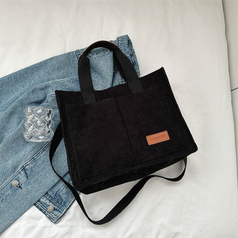 Bolso de hombro de estilo occidental de moda de gran capacidad