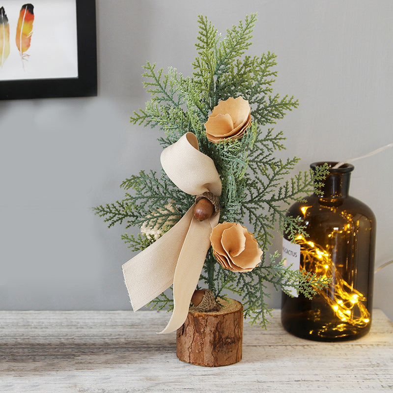 Petites décorations de sapin de Noël en fer forgé