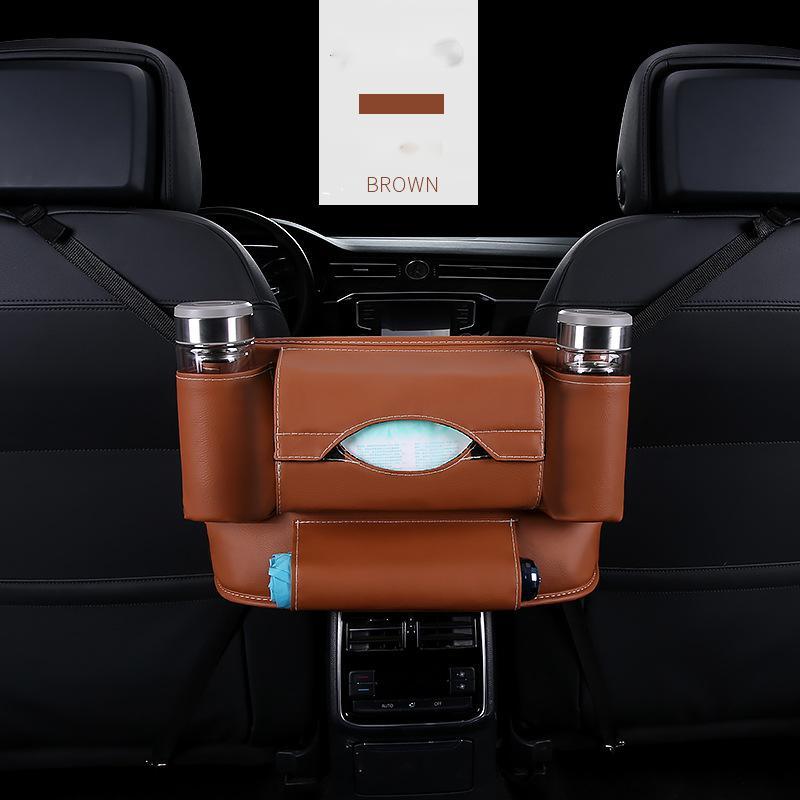 Bolsa de coche mejorada de cuero