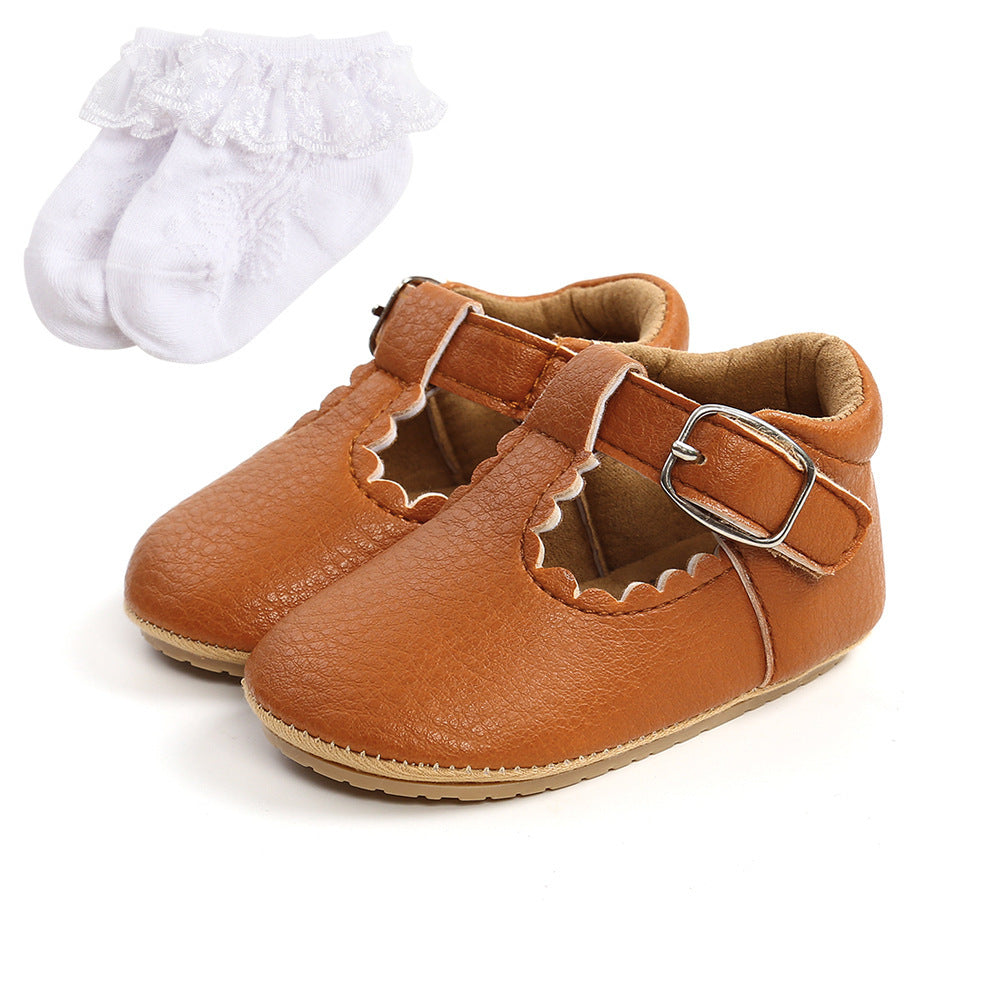 Printemps et automne bébé princesse chaussures bébé chaussures bébé chaussures enfant en bas âge chaussures