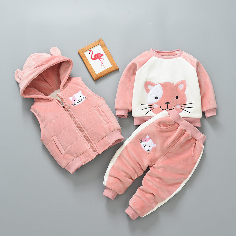 Costume trois pièces épais enfant