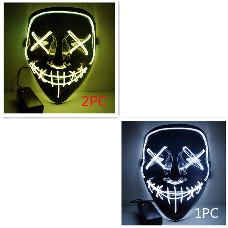 Máscara luminosa Line Up Festive Led Glitter Grimace