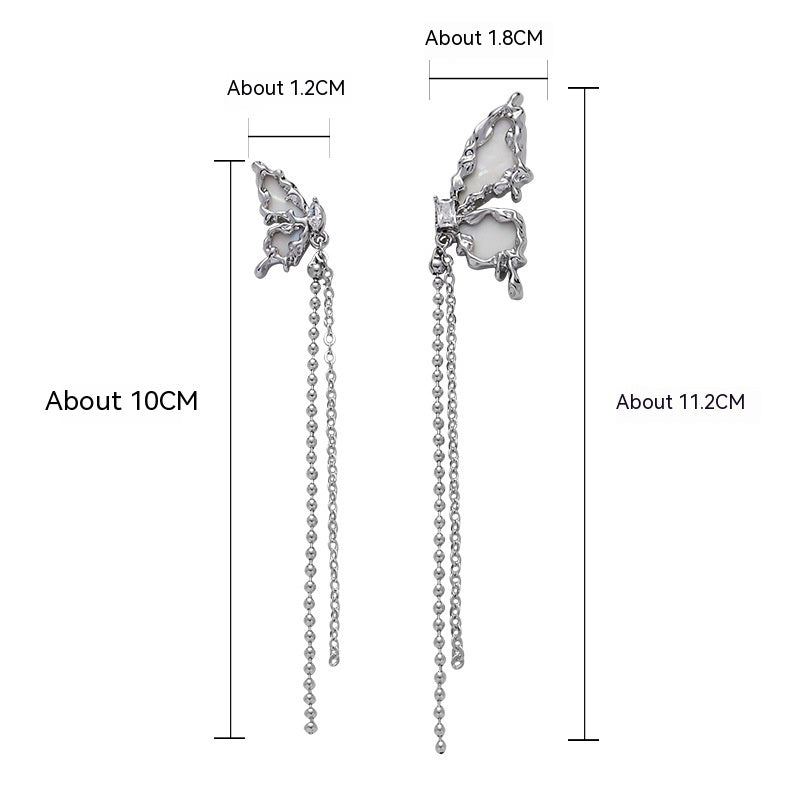 Original White Dream Butterfly Necklace For Women