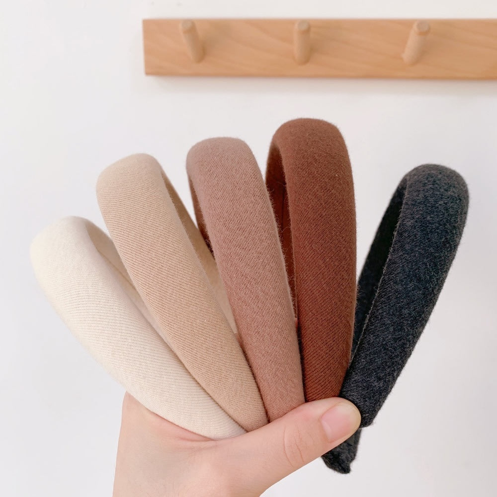 Milk Tea Coffee Color Series Headband Fashion