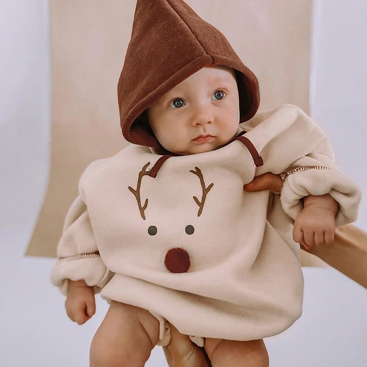 Vêtements de noël barboteuse vêtements pour bébé automne et hiver