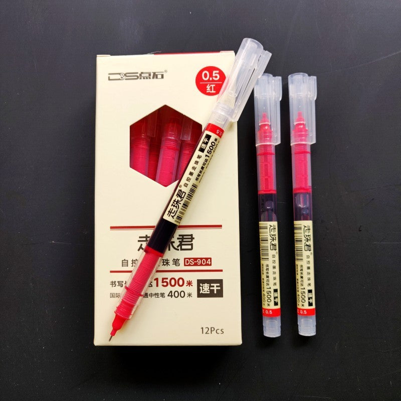 Dianshi Rollerball Straight Liquid Stylo gel à séchage rapide