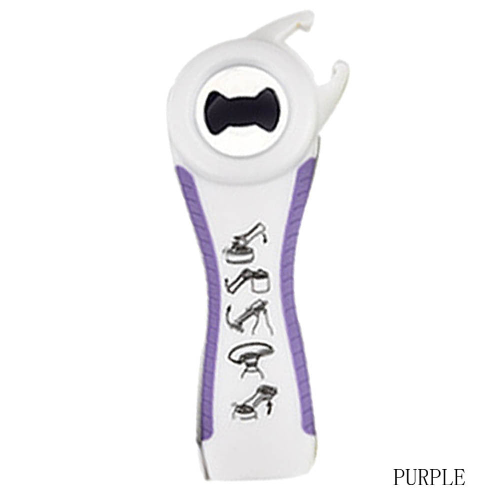 Abrebotellas de cerveza con abrelatas de acero inoxidable multifunción creativo 5 en 1