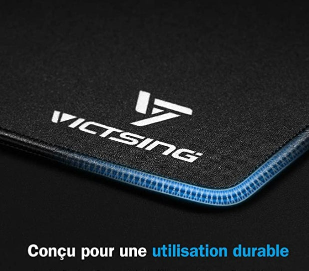 Tapis de souris de tapis de table de jeu épaissi à grains bruts